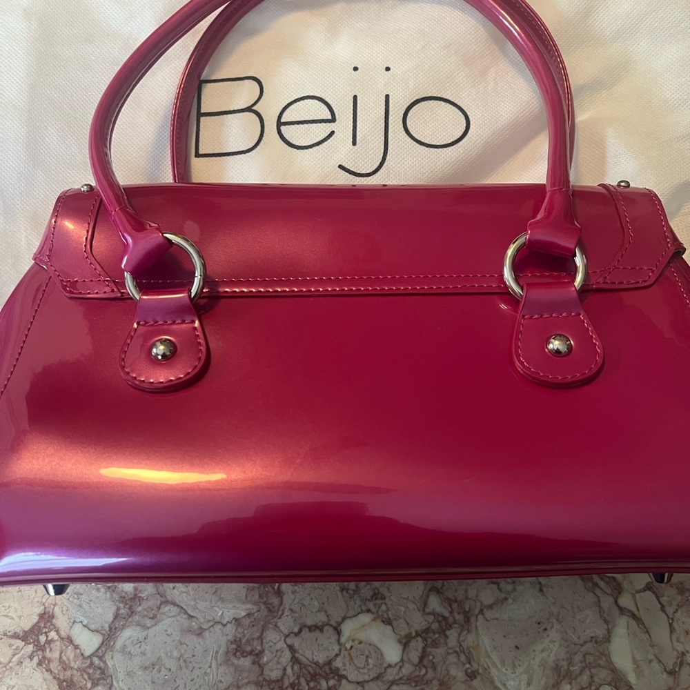 The Diva - Fuchsia Beijo Bag - New With Tags & Dust Cover - Picture 3 of 8